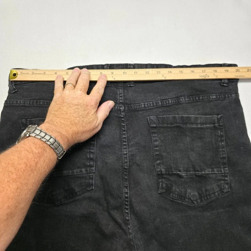 Desert Dunes Men's Black Denim Jeans Size 44X30 (40X29.5)